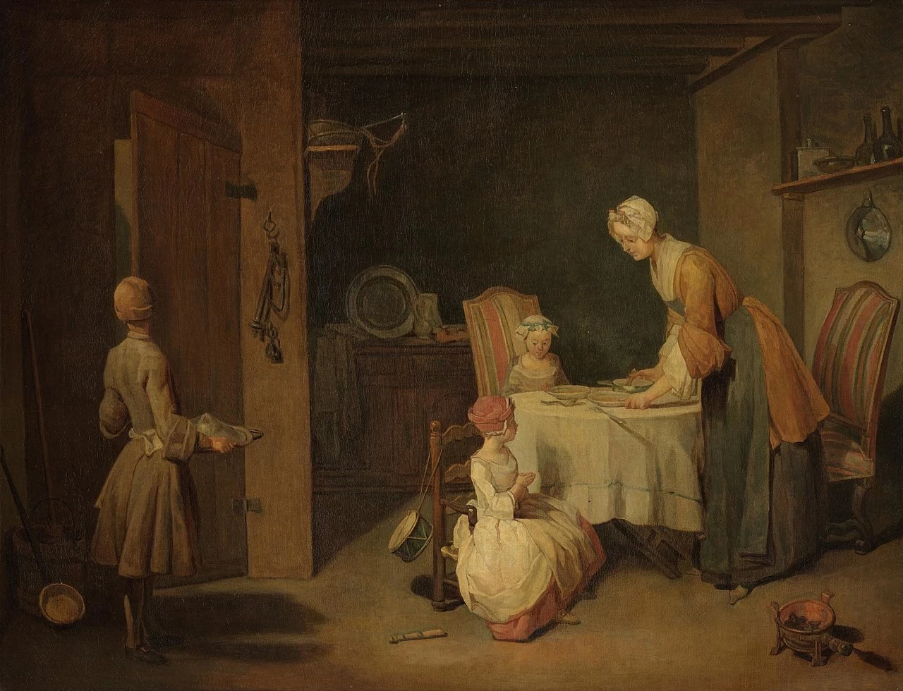 Jean Siméon Chardin - La benedizione, Museum Boijmans Van Beuningen